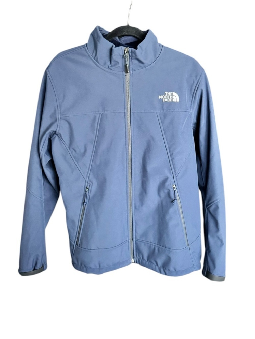 The North Face WindWall Jacket Blue Full Zip Fleece Lined Men’s L